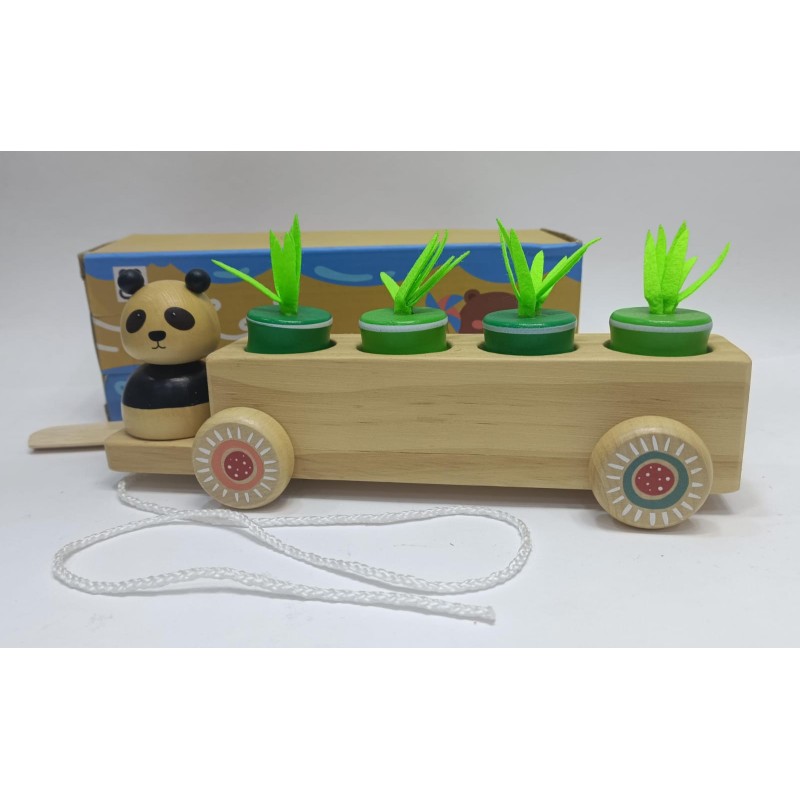 Carro arrastre panda