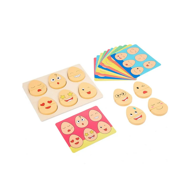 Juego Caritas Huevos