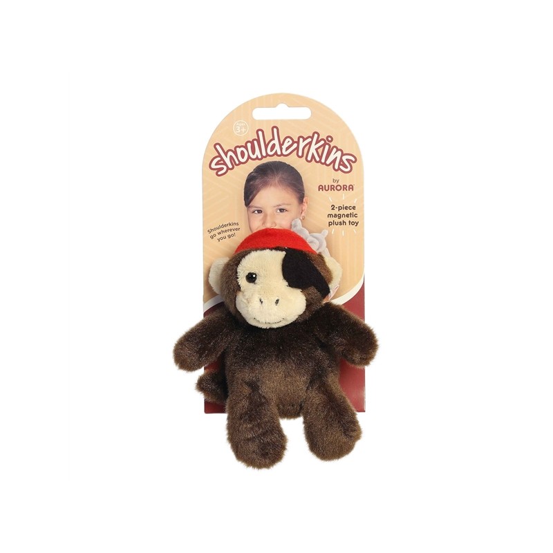 Peluche Shoulderkins Chango Pirata