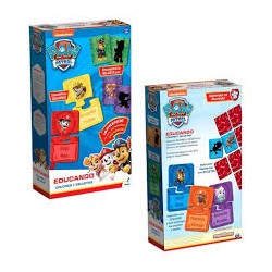 Educando colores y siluetas Paw Patrol