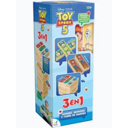 Torre de Madera 3 en 1 TOY STORY