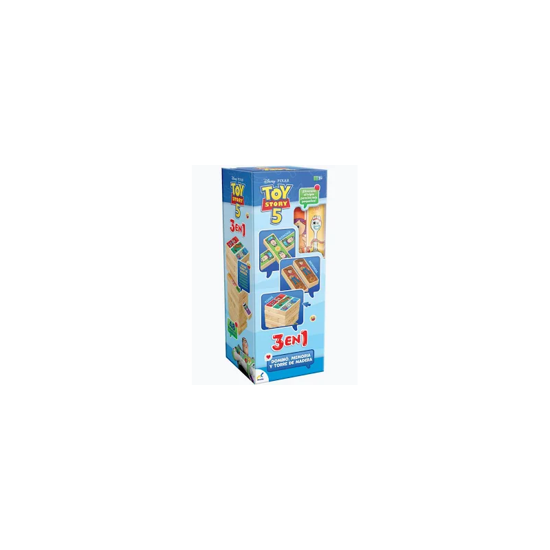 Torre de Madera 3 en 1 TOY STORY