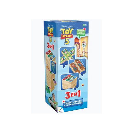 Torre de Madera 3 en 1 TOY STORY