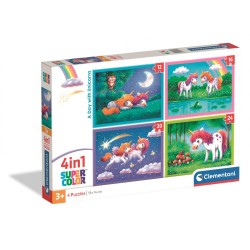 4 en 1 A Day With Unicorns