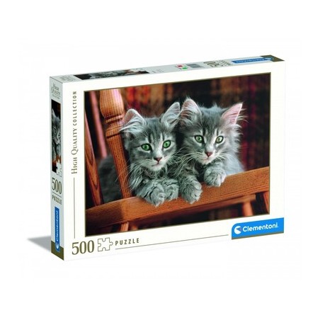 500 Gatitos grises