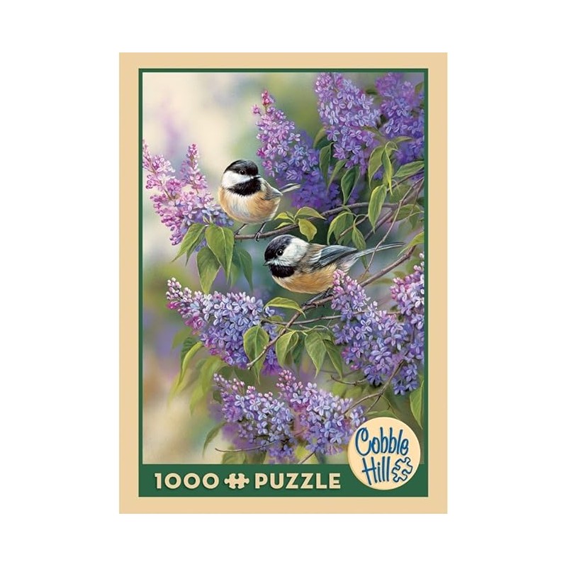 1000 Chickadees and Lilacs
