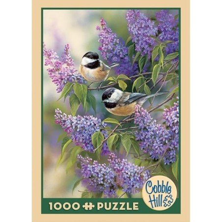 1000 Chickadees and Lilacs
