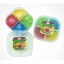 Slime Burbujas de 4 colores