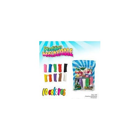Plastilina Moldeable 10 colores