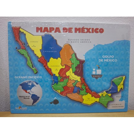 Rompecabezas Mapa de México