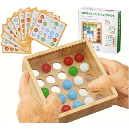 Fingers Rolling Beads