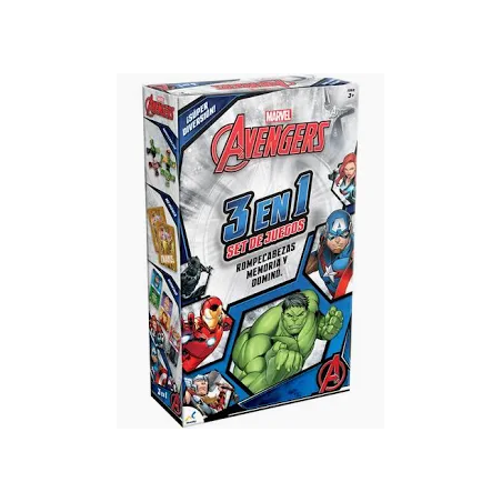 3 juegos en 1 Avengers