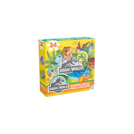 Rompecabezas 24 piezas gigantes Jurassic World