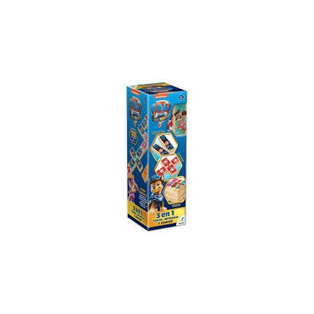 Torre de madera 3 en 1 Paw Patrol