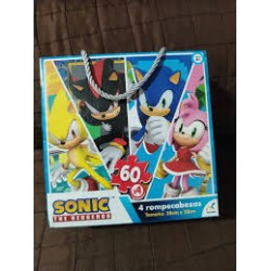 Rompecabezas 60 p x4 Sonic