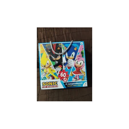 Rompecabezas 60 p x4 Sonic